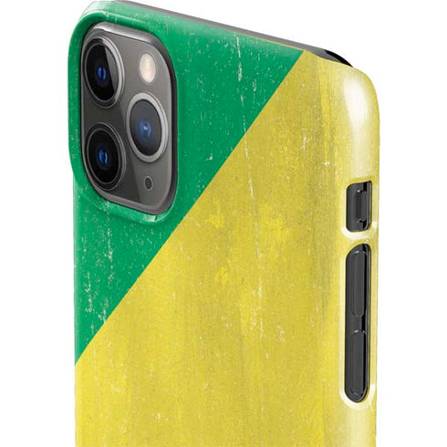Republic of the Congo Flag Distressed iPhone 11 Pro Max Lite Case
