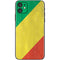 Republic of the Congo Flag Distressed iPhone 11 Skin