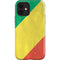 Republic of the Congo Flag Distressed iPhone 12 Impact Case