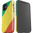 Republic of the Congo Flag Distressed iPhone 12 Mini Impact Case