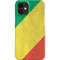 Republic of the Congo Flag Distressed iPhone 12 Mini Lite Case