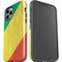 Republic of the Congo Flag Distressed iPhone 12 Pro Impact Case