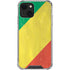 Republic of the Congo Flag Distressed iPhone 14 Plus Clear Case
