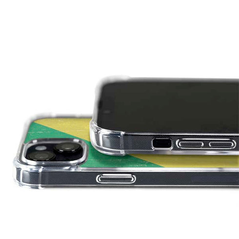 Republic of the Congo Flag Distressed iPhone 14 Plus MagSafe Case