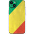 Republic of the Congo Flag Distressed iPhone 15 Plus Skin