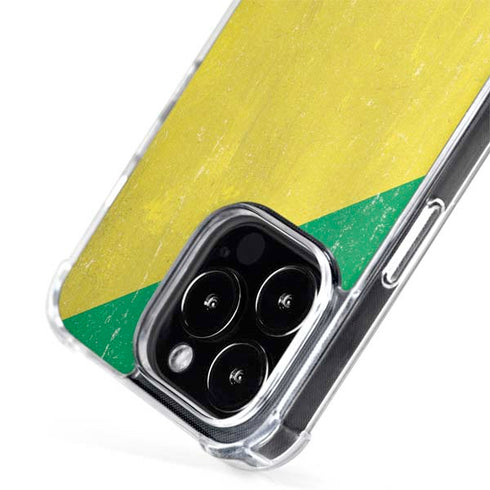 Republic of the Congo Flag Distressed iPhone 14 Pro MagSafe Case
