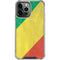 Republic of the Congo Flag Distressed iPhone 14 Pro Max Clear Case