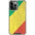 Republic of the Congo Flag Distressed iPhone 14 Pro Max Clear Case