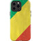 Republic of the Congo Flag Distressed iPhone 14 Pro Max Impact Case