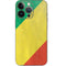 Republic of the Congo Flag Distressed iPhone 14 Pro Skin