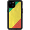 Republic of the Congo Flag Distressed iPhone 15 Plus Waterproof Case