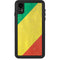 Republic of the Congo Flag Distressed iPhone XR Waterproof Case