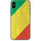 Republic of the Congo Flag Distressed iPhone XS Skin