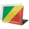 Republic of the Congo Flag Distressed MacBook Pro 15in (2016-19) Case plus Skin