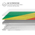 Republic of the Congo Flag Distressed MacBook Pro 16in (2019-20) Case plus Skin