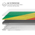 Republic of the Congo Flag Distressed MacBook Pro 16in (2021-25) Case plus Skin
