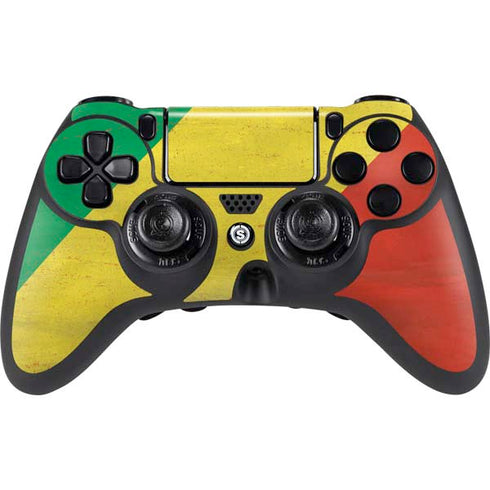 Republic of the Congo Flag Distressed PS4/PC SCUF Impact Controller Skin