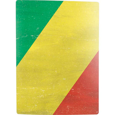 Republic of the Congo Flag Distressed PS5 Digital Edition Bundle Skin