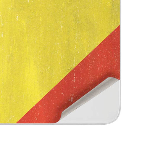 Republic of the Congo Flag Distressed Surface Duo Skin
