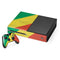 Republic of the Congo Flag Distressed Xbox One Console and Controller Bundle Skin