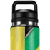 Republic of the Congo Flag Distressed YETI Rambler 26oz Bottle Skin
