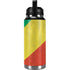 Republic of the Congo Flag Distressed YETI Rambler 36oz Bottle Skin