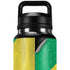 Republic of the Congo Flag Distressed YETI Rambler 36oz Bottle Skin