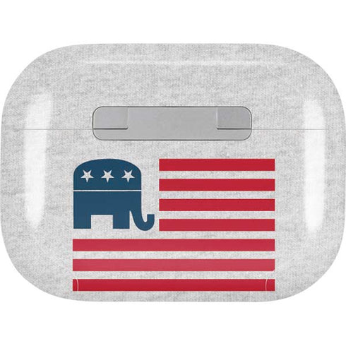 Republican American Flag AirPods Pro 2nd Gen Skin