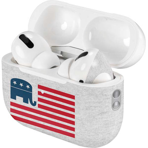 Republican American Flag AirPods Pro 2nd Gen Skin