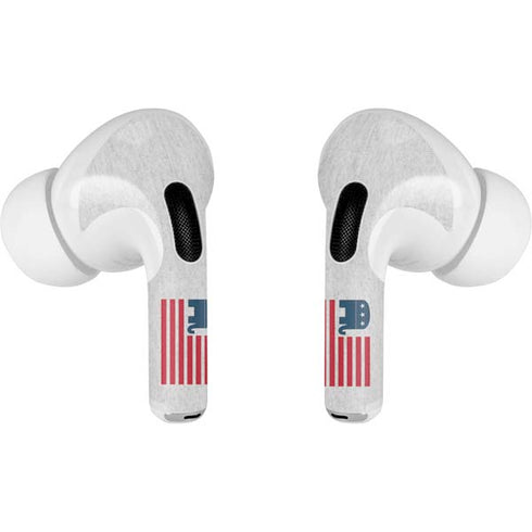 Republican American Flag Apple AirPods Pro Skin