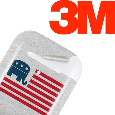 Republican American Flag Apple AirPods Skin