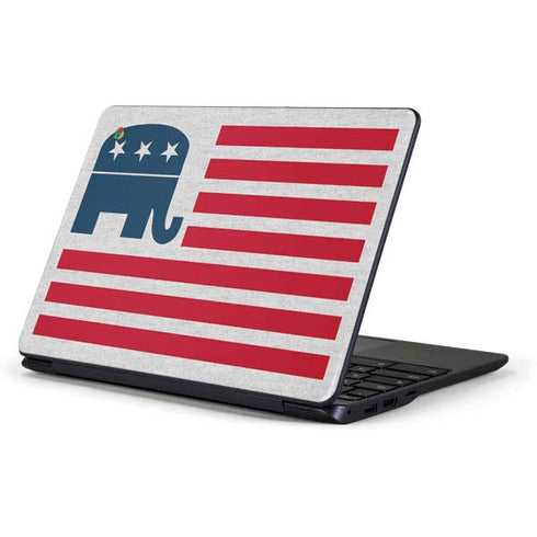 Republican American Flag Samsung Chromebook Skin