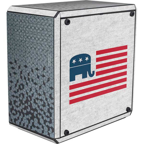 Republican American Flag Cooler Master MasterBox Q300L Mini Tower Skin
