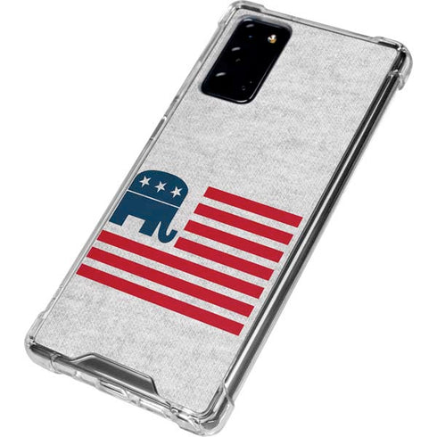 Republican American Flag Galaxy Note20 5G Clear Case