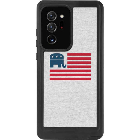 Republican American Flag Galaxy Note20 Ultra 5G Waterproof Case