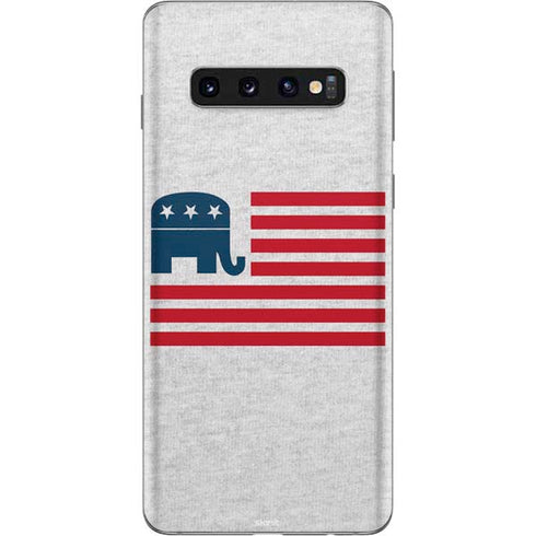 Republican American Flag Galaxy S10 Skin