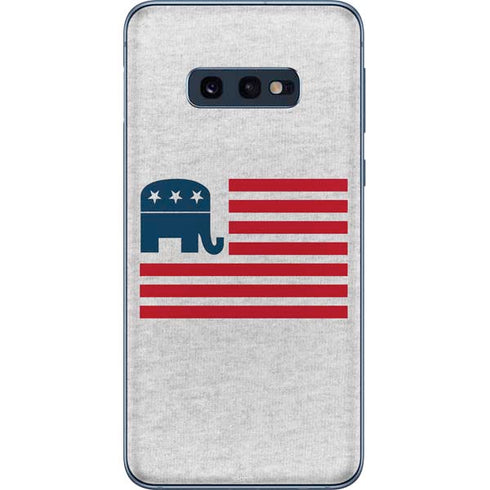 Republican American Flag Galaxy S10e Skin