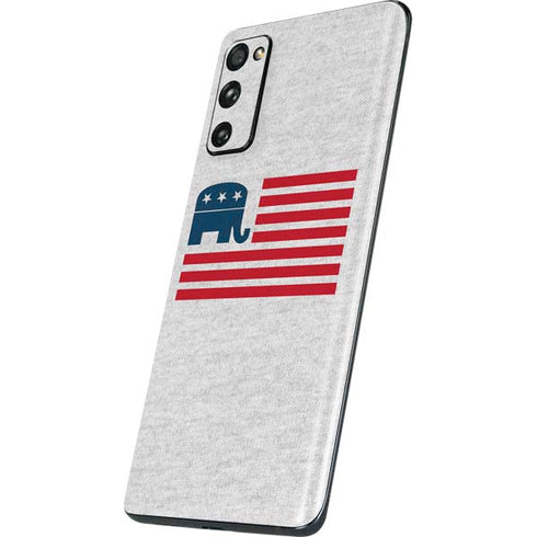 Republican American Flag Galaxy S20 Fan Edition Skin