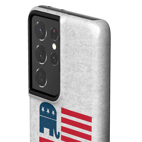 Republican American Flag Galaxy S21 Ultra 5G Pro Case