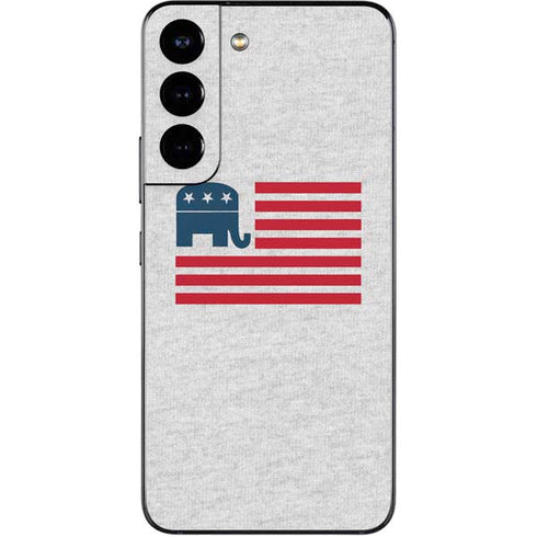 Republican American Flag Galaxy S22 Skin