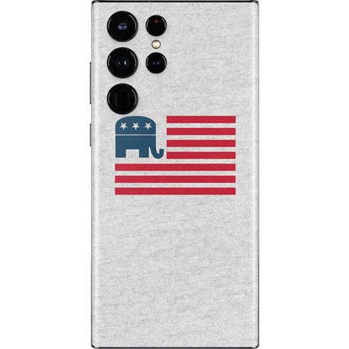 Republican American Flag Galaxy S22 Ultra Skin