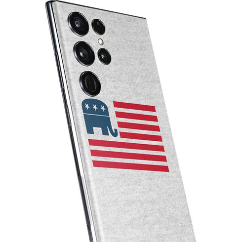 Republican American Flag Galaxy S22 Ultra Skin
