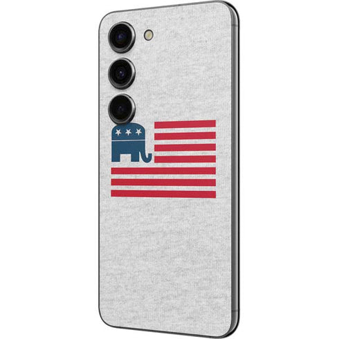 Republican American Flag Galaxy S23 Skin