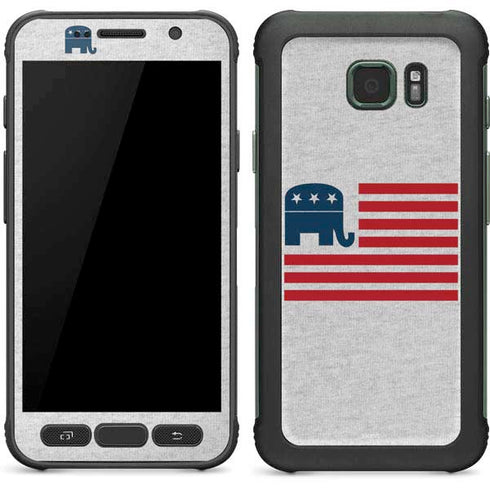 Republican American Flag Galaxy S7 Active Skin