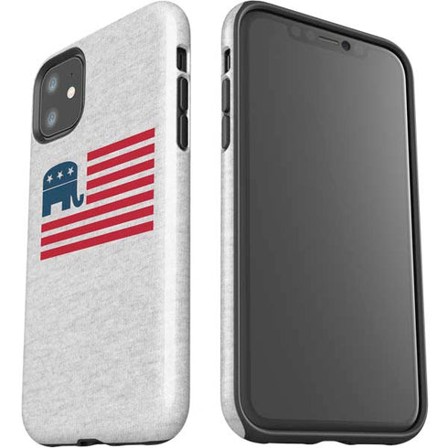 Republican American Flag iPhone 11 Impact Case