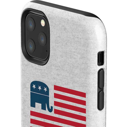 Republican American Flag iPhone 11 Pro Max Impact Case
