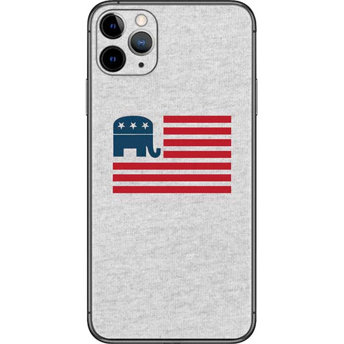 Republican American Flag iPhone 11 Pro Max Skin
