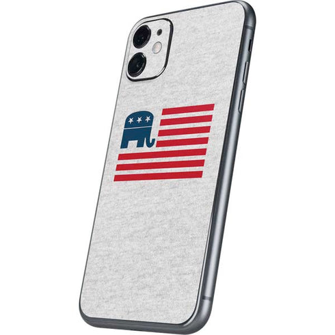 Republican American Flag iPhone 11 Skin