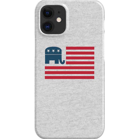 Republican American Flag iPhone 12 Mini Lite Case