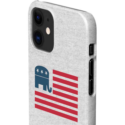 Republican American Flag iPhone 12 Mini Lite Case